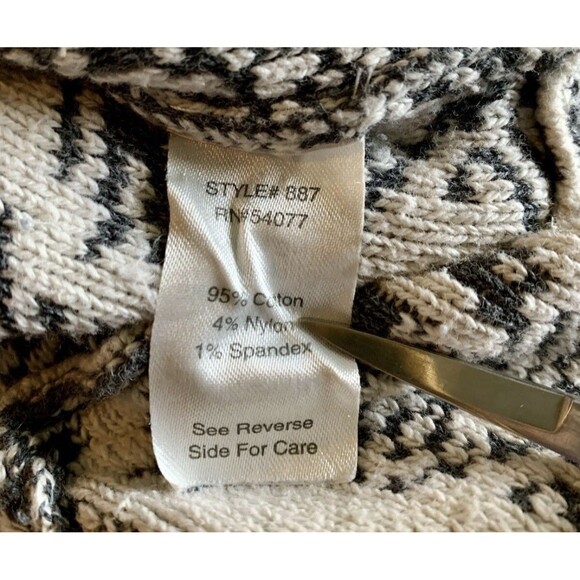 Cabi Peplum Gray Pullover Sleeveless Knit Sweater Vest Top Women’s Size Large - Picture 7 of 9